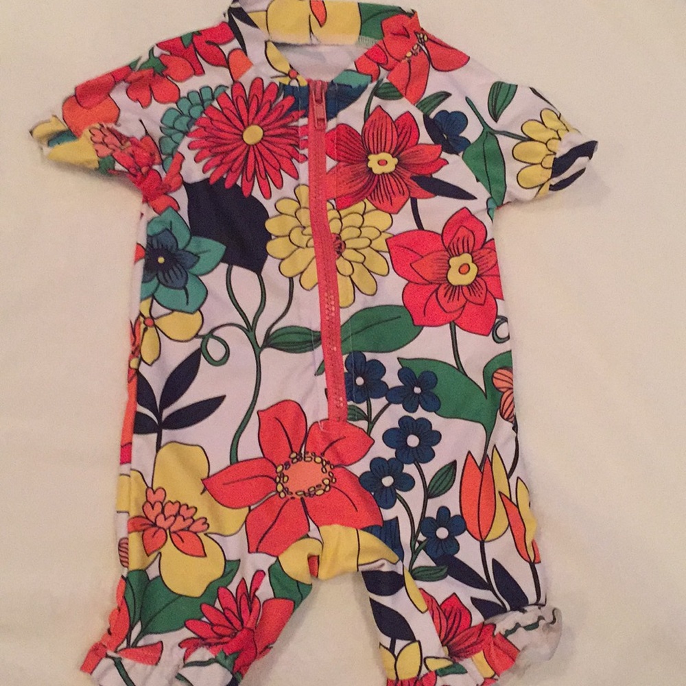 Girls Rashguard swimsuit - Picture 2 of 3